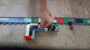 я строю из Lego мини вокзал