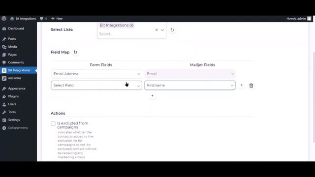 (Free) Integrating PAFE Form with Mailjet | Step-by-Step Tutorial | Bit Integrations