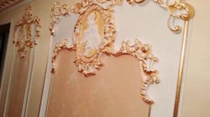 Золочение лепнины своими руками.