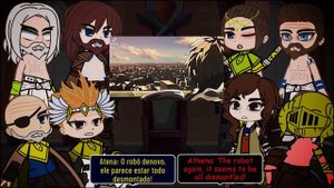 {GC ??/??) Deuses (GOW) React to Saitama