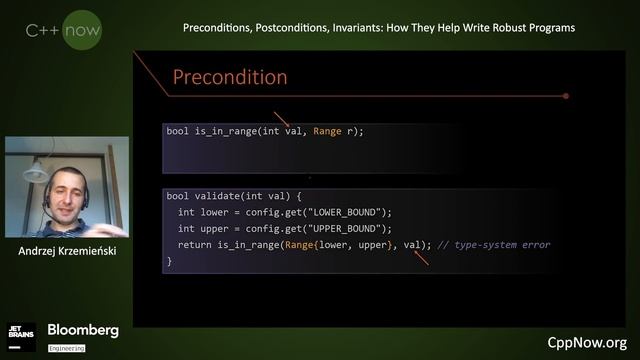 Preconditions, Postconditions, Invariants: How They Help Write Robust Programs - Andrzej Krzemieńsk