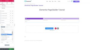 How to Create Tables with Elementor Table Widget. JetElements Tutorial