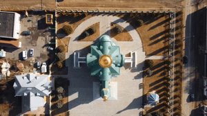 Христорождественский женский монастырь.               Село Красный яр. Астраханская область.