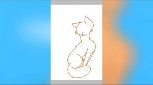 Рисую Белку из Котов Воителей