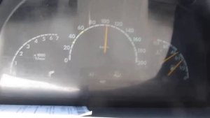 Разгон Mercedes Vito 638 до 150км/ч