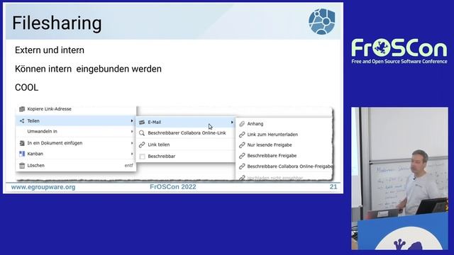 EGroupware auf der FrOSCon 2022: Fileserver online смотреть онлайн