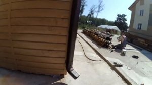 Монтаж водостоков. Часть2