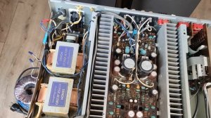 44 Denon PMA 1500R2 апгрейд и Klipsch RP 8000F знакомство