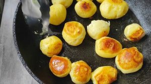 Жареная картошка в мундире, простой и быстрый рецепт как у бабушки на даче? сама готовлю ?