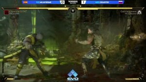Полуфинал EVO EU 2021: Disarted(Россия) против Javier(Испания). Mortal Kombat 11