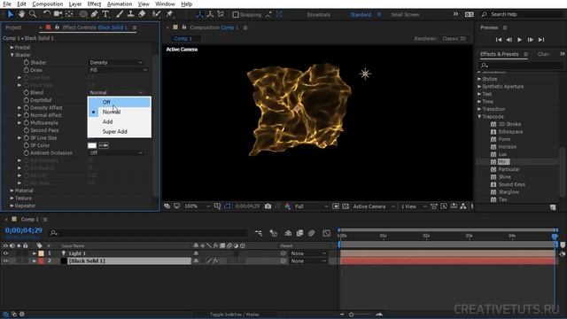 Изучаем Trapcode Mir в After Effects (Как с ним работать)