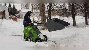 Мини-погрузчик FRONTMEN в Храме