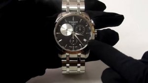 Обзор часов Tissot Couturier Quartz GMT
