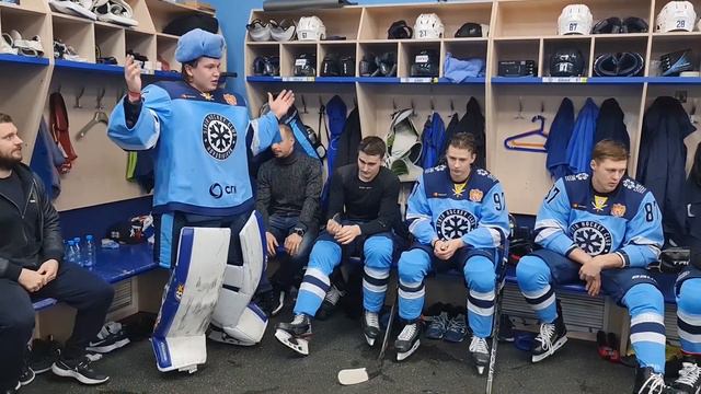 «Сибирь» - ЦСКА. Победная раздевалка!