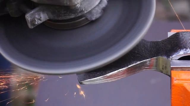 Axe Restoration - Antique Rusty Axe modification.mp4