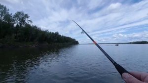 Выходной на реке. Рыбалка на Оби ._Наши_ Стримеры снова в работе.