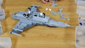 BRICKMANIA F-16 FIGHTING FALCON - SUPERSONIC MULTIROLE FIGHTER, SPEED BUILD & REVIEW.