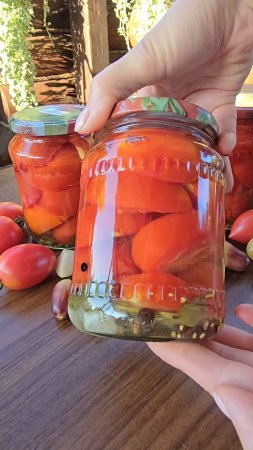 Невероятно вкусные маринованные томаты "Половинки"