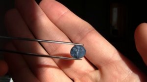 Звёздчатый сапфир. Star sapphire. Натуральный камень.