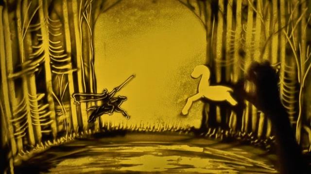 Житие Александра Невского в пескографии смотреть онлайн