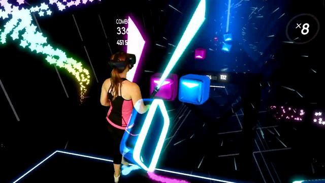 Beat Saber || Clean Bandit – Baby Ft. Marina & Luis Fonsi (Expert+) First Attempt || Mixed Reality смотреть онлайн