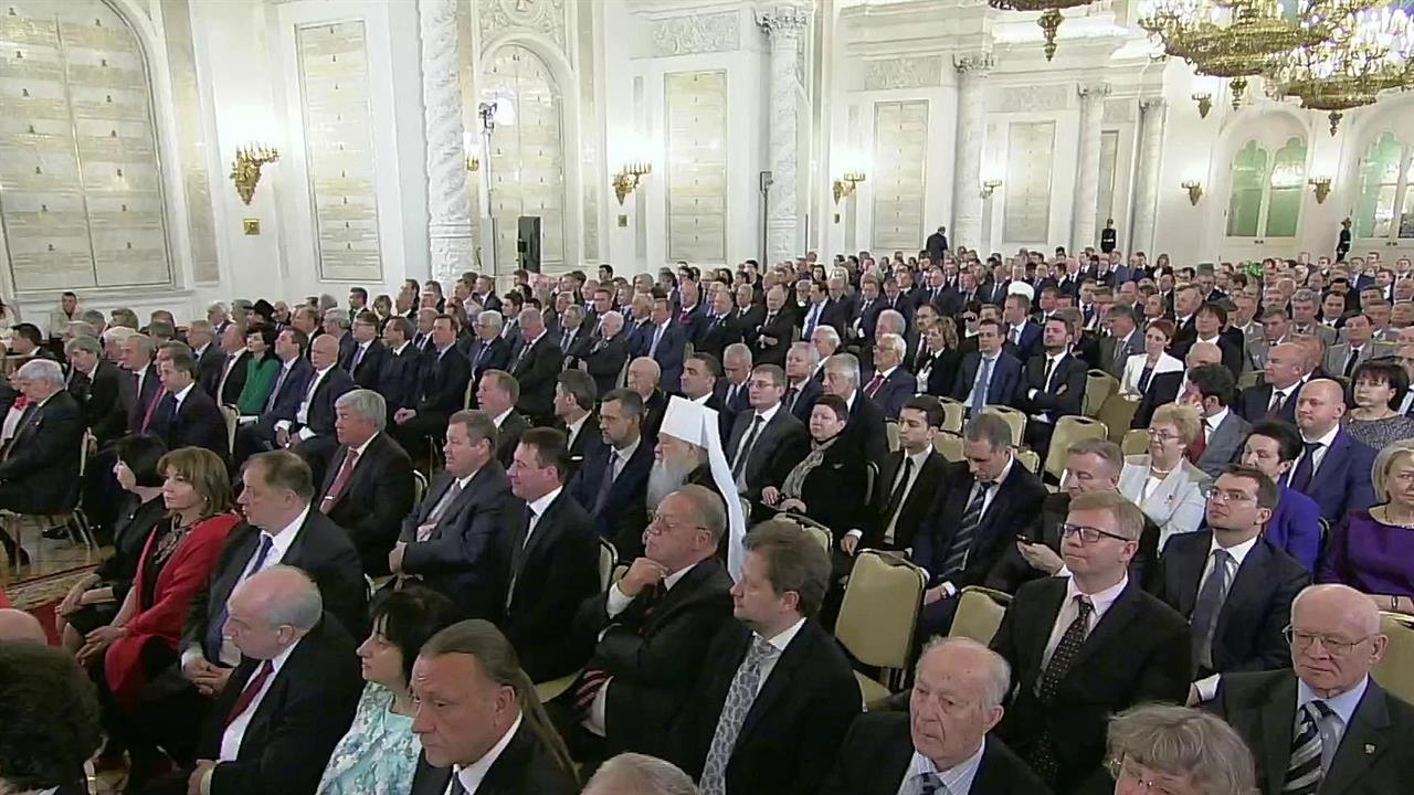 В День России президент вручает в Кремле государственные премии