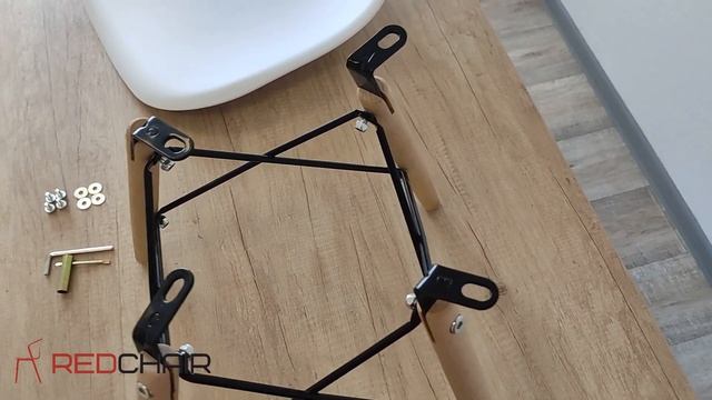 Сборка стула Eames Red Chair