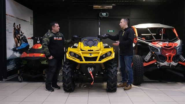 НОВЫЙ квадроцикл BRP Can-Am 2021. Visco-4Lok for Can-Am X mr models. смотреть онлайн