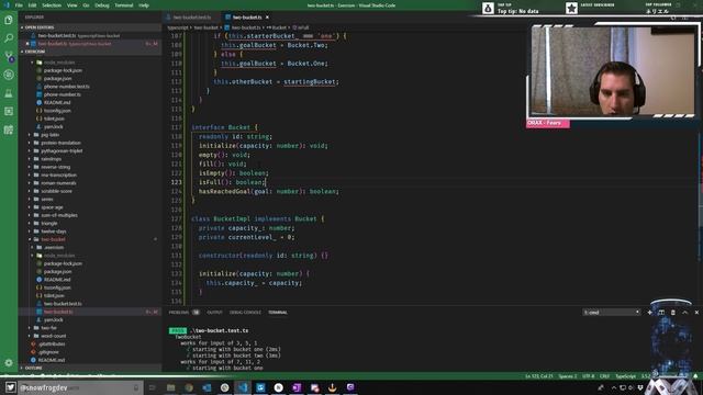 #100DaysOfCode Solving exercises on exercism.io