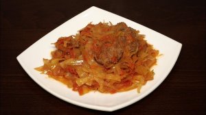 ♨️ ТУШЕНАЯ КАПУСТА С ФРИКАДЕЛЬКАМИ В МУЛЬТИВАРКЕ, РЕЦЕПТ ТУШЕНОЙ КАПУСТЫ #РЕЦЕПТЫ ДЛЯ МУЛЬТИВАРКИ