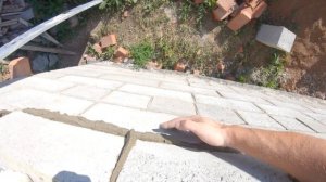 Строим дом из керамзитобетонных блоков  своими руками . Расшивка швов сумеет каждый !