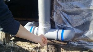 Как сделать вытяжку в сарае!