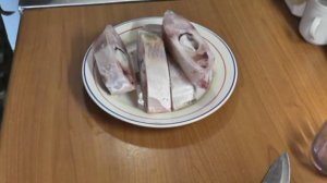 Быстрая и наваристая  уха из мороженой рыбы