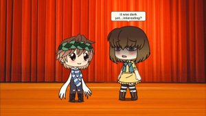 Kindergarten VS Fran Bow || Gacha life || Singing Battle