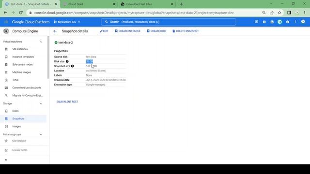 What is Disk snapshot in GCP - Google Cloud смотреть онлайн