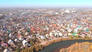 Алей в Рубцовске осенью