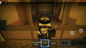 обзор пулемета ПКМ в whispers of the zone Roblox