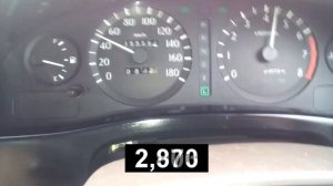 Toyota Corona EXIV 3s-ge A/T(3s-fe) разгон до 100