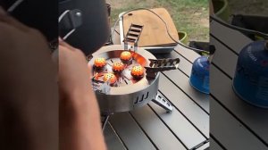 Складная туристическая газовая горелка 3791, походная портативная