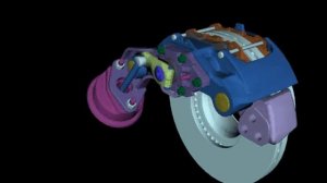 Meritor. Работа дискового тормоза LISA на грузовиках
