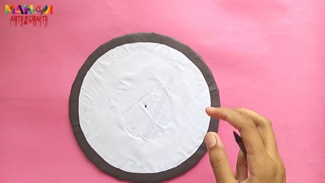 How to make Wall Clock at home || Homemade Wall Clock || Crafting ideas смотреть онлайн