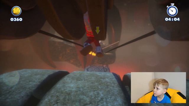 Игра для детей "История игрушек" - уровень 3. Disney Rush - Toys Story. Детские игры смотреть онлайн