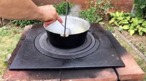 Уха из Карпа на костре.