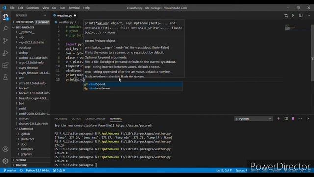 Weather data in python : How to get weather data in python using pyowm and openweather.org смотреть онлайн