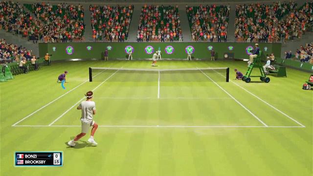 Benjamin Bonzi      vs   Jenson Brooksby    | 🏆 ⚽ Wimbledon 2022  Round 1     (06/30/2022) 🎮