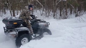За пределами дорог. Квадроциклы cfmoto 500 cectek 500 на гусеницах и колёсах.