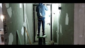 Как сделать дверные откос после установки входной двери за 10 минут
