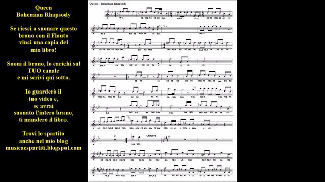 CONTEST: Suona con me Bohemian Rhapsody e vinci il mio libro! смотреть онлайн