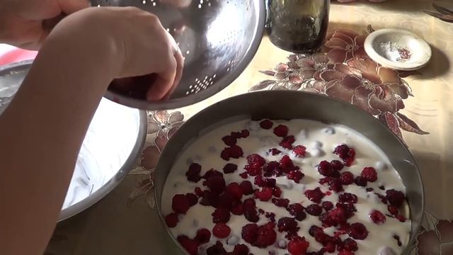 САМЫЙ ВКУСНЫЙ ПИРОГ С МАЛИНОЙ / ПРИЯТНОЕ С ПОЛЕЗНЫМ