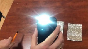 Простой способ отличить фольгу от металлизированной пленки